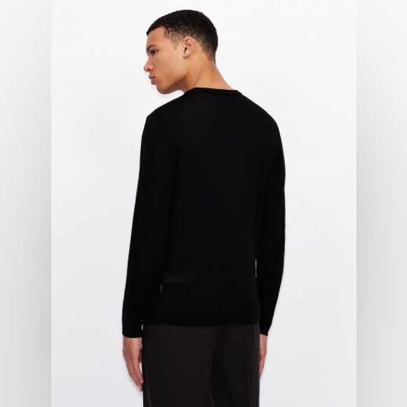 Armani Exchange Black Crew Neck Sweater
Product 3KZM1D ZMS8Z 1200 - Picture 2 of 7